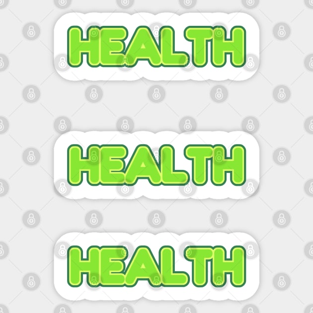 Health Wish List 2024 Sticker by WiliamGlowing